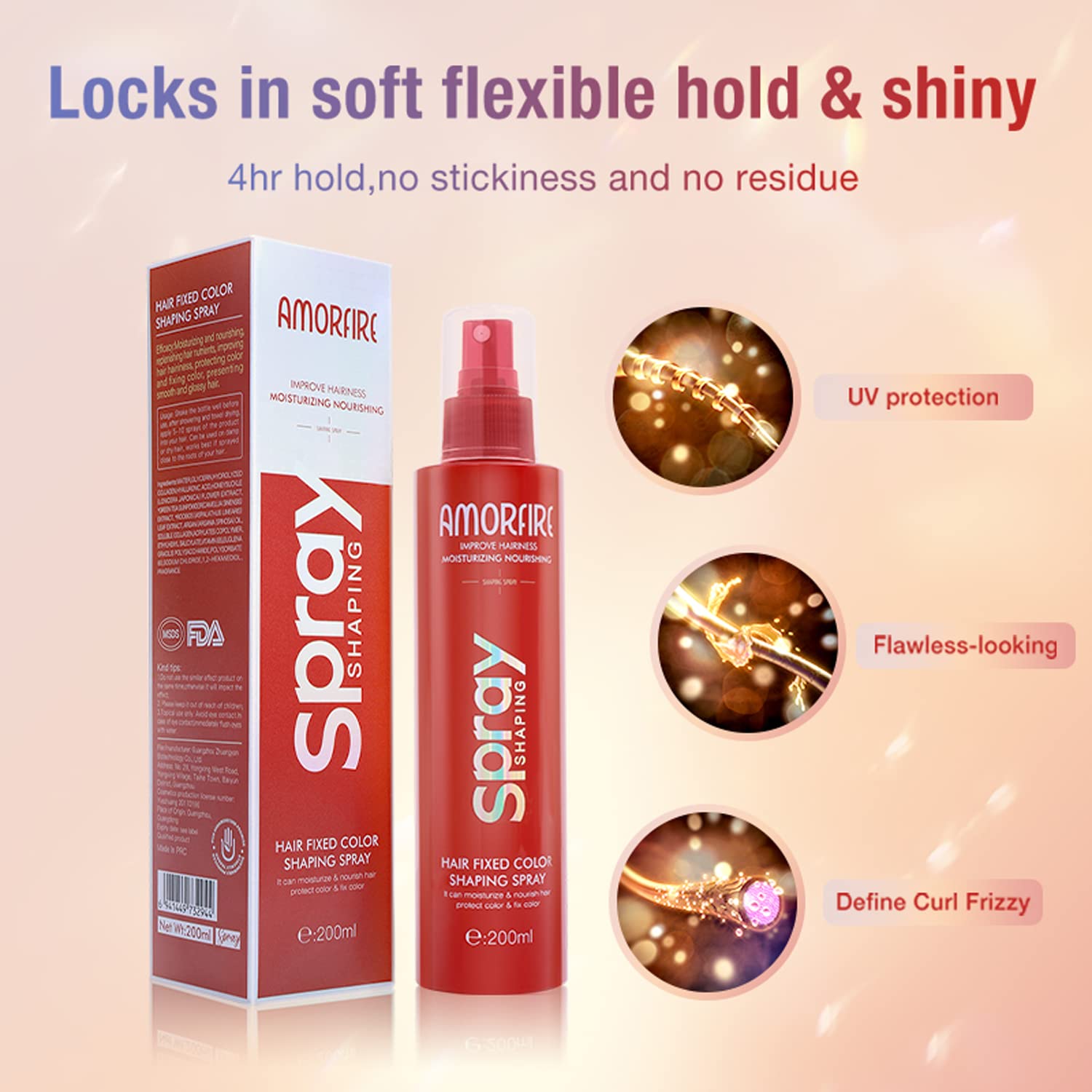 Hair Styling Spray For Women