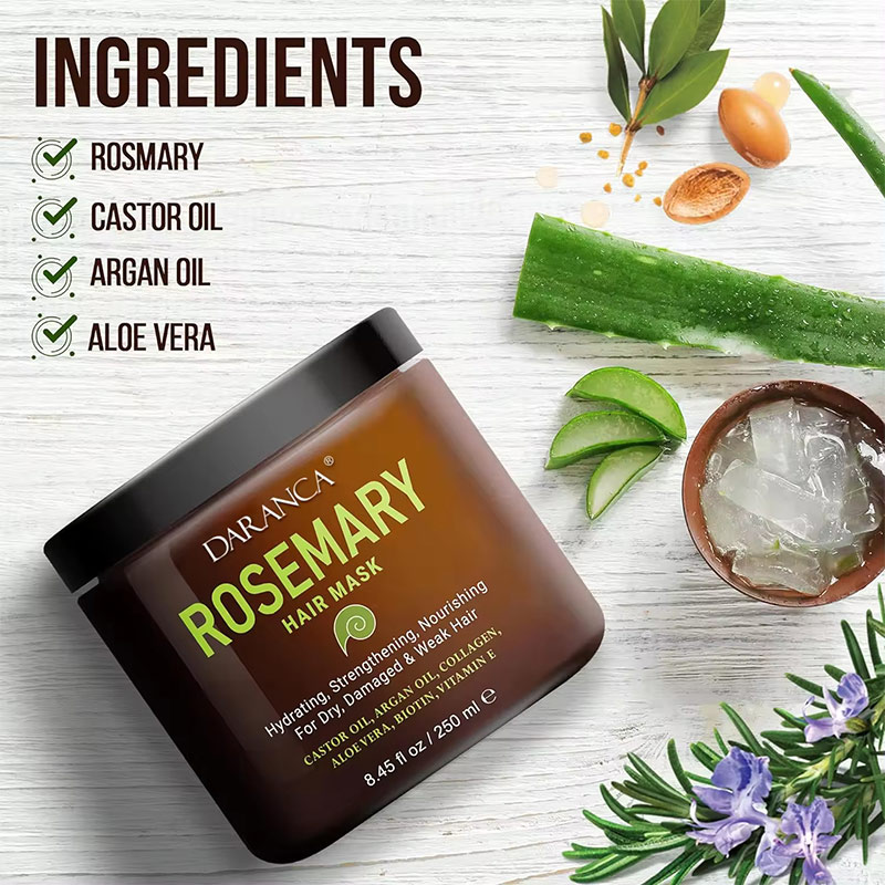 Moisturizing rosemary hair mask