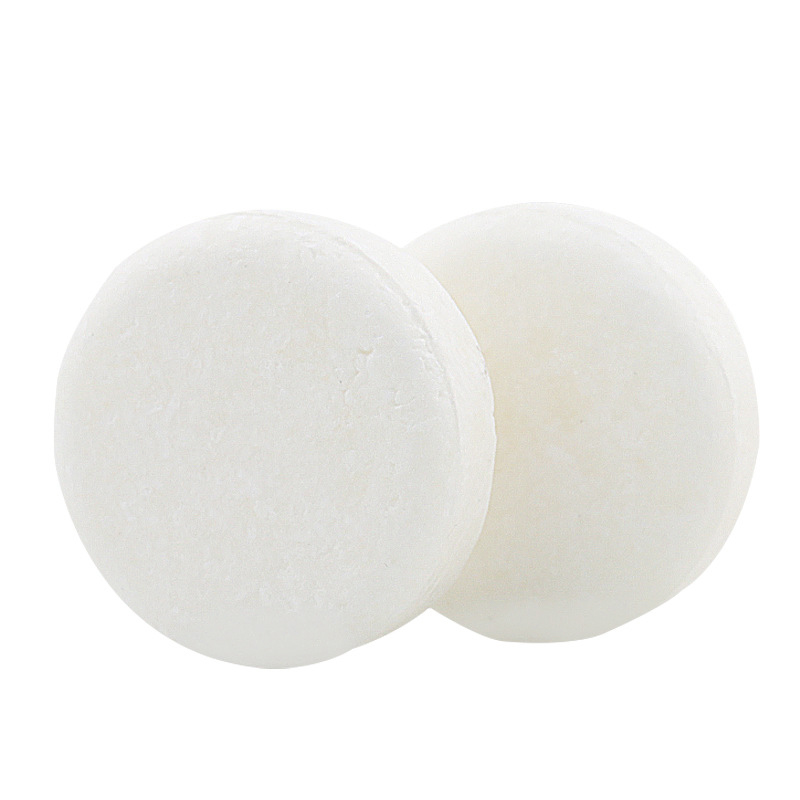 Solid shampoo bar infused with rice water