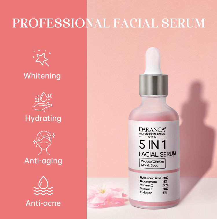 1 Bottle Of 5 In 1 Hydrating Face Serum